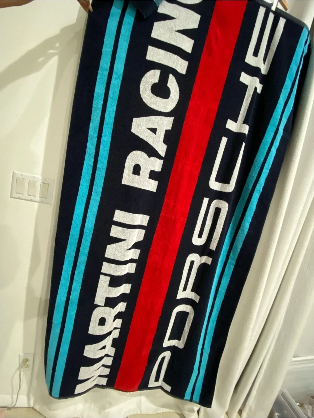 NWOT Porsche Martini Racing Beach Towel - XL 100x200cm (WAP0806030D)